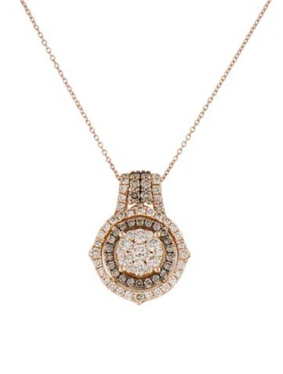 Pre-owned Le Vian 14k 1.79ctw Diamond Pendant Necklace, 19" In Multi