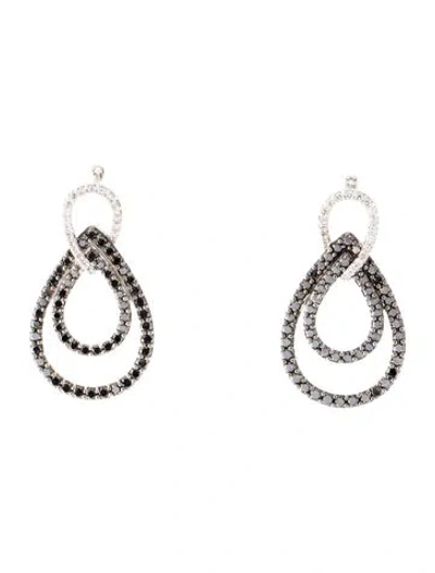 Pre-owned Le Vian 14k 1.87ct Diamond Drop Earrings In Multi