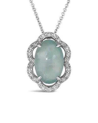 Le Vian ® 14k 2.45 Ct. Tw. Diamond & Aquaprase Pendant In Neutral