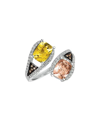 Le Vian 14k 2.50 Ct. Tw. Diamond & Morganite Ring In Gold