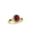 Le Vian ® 14k 2.67 Ct. Tw. Diamond & Garnet Color Blocking Semi Precious Ring