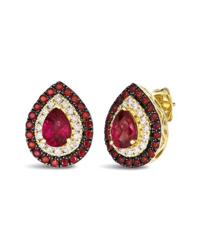 Le Vian ® 14k 2.81 Ct. Tw. Diamond & Gemstone Drop Earrings In Pattern
