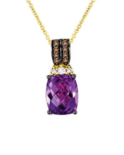 Le Vian ® 14k 3.01 Ct. Tw. Diamond & Amethyst Necklace