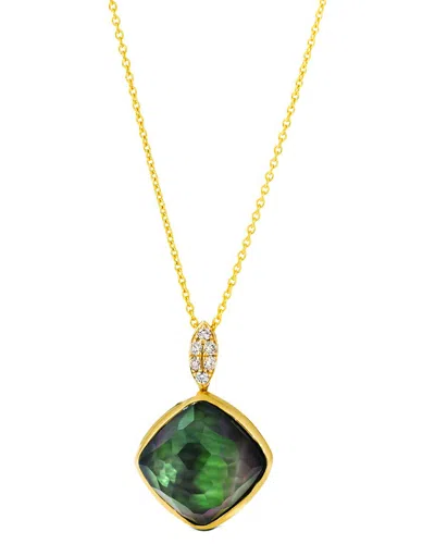 Le Vian ® 14k 5.46 Ct. Tw. Diamond & Quartz Random Cuts Pendant In Gold