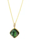 Le Vian ® 14k 5.46 Ct. Tw. Diamond & Quartz Random Cuts Pendant