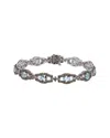 Le Vian 14k 7.65 Ct. Tw. Diamond & Sea Blue Aquamarine Bracelet