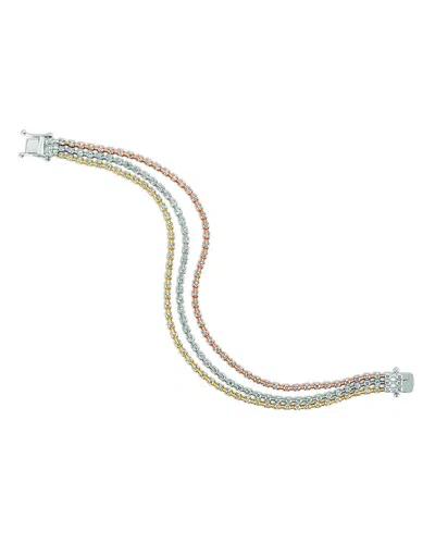 Le Vian 14k Tri-tone 3.73 Ct. Tw. Diamond Bracelet