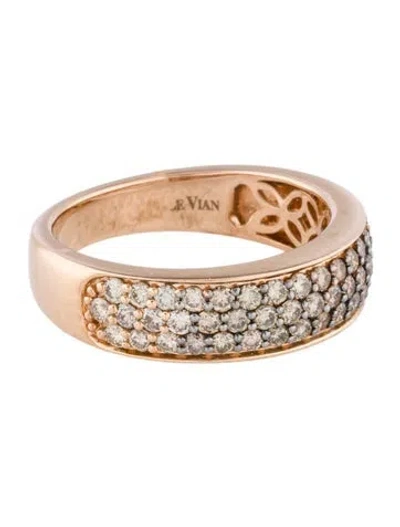 Pre-owned Le Vian 14k Diamond Band In Multi