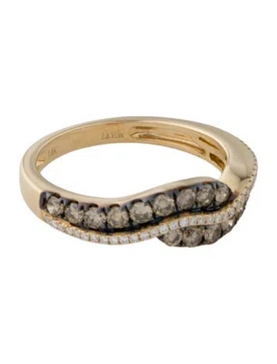 Pre-owned Le Vian 14k Diamond Band In Multi