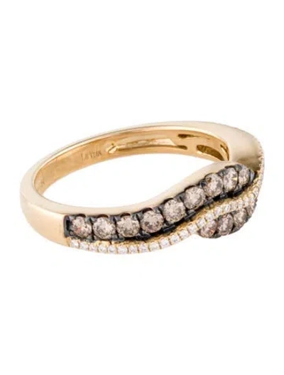 Pre-owned Le Vian 14k Diamond Band In Multi