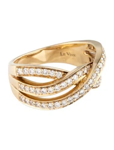 Pre-owned Le Vian 14k Diamond Band In Multicolor