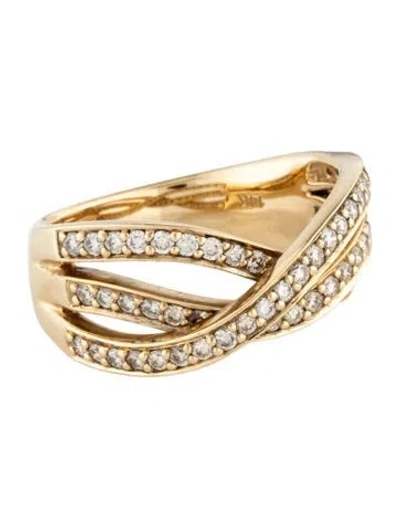 Pre-owned Le Vian 14k Diamond Band In Multicolor