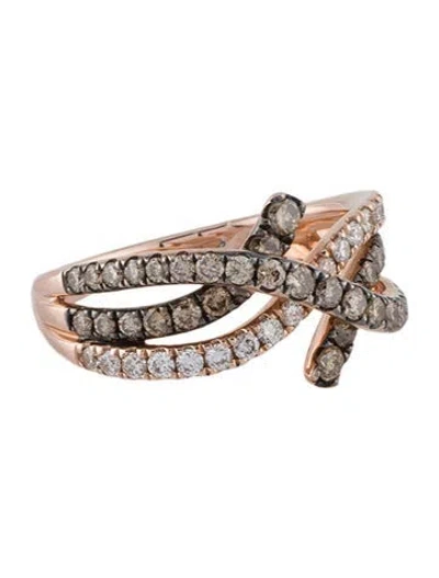 Pre-owned Le Vian 14k Diamond Band Ring In Multi