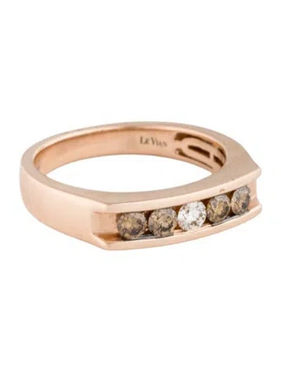 Pre-owned Le Vian 14k Diamond Band Ring In Multicolor