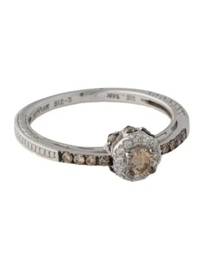 Pre-owned Le Vian 14k Diamond Cocktail Ring In Multi