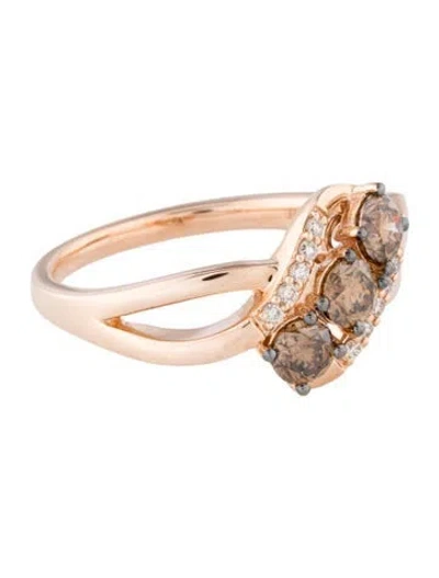Pre-owned Le Vian 14k Diamond Cocktail Ring In Multi