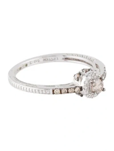 Pre-owned Le Vian 14k Diamond Cocktail Ring In Multi