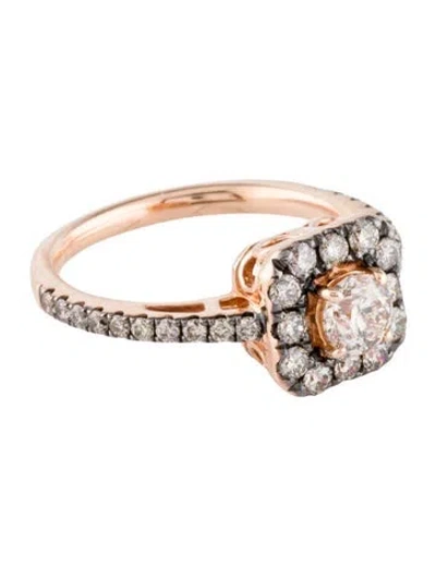 Pre-owned Le Vian 14k Diamond Cocktail Ring In Multi