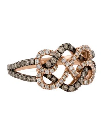 Pre-owned Le Vian 14k Diamond Cocktail Ring In Multi