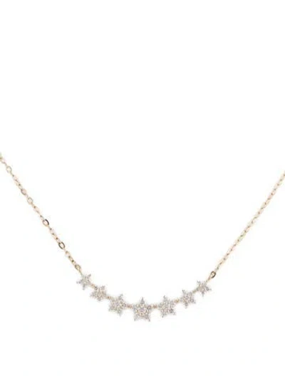 Pre-owned Le Vian 14k Diamond Pendant Necklace, 18" In Multicolor