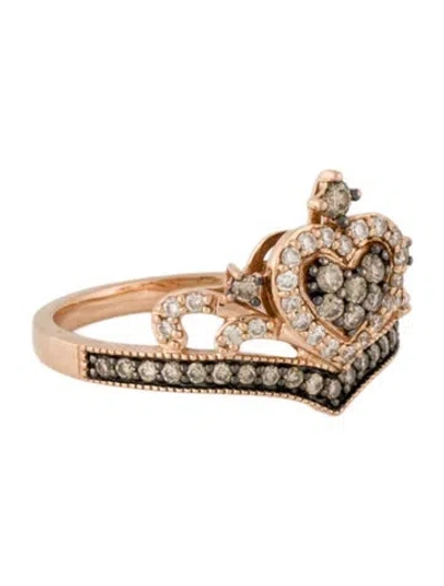 Pre-owned Le Vian 14k Diamond Royalty Tiara Band In Multicolor
