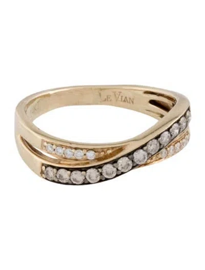 Pre-owned Le Vian 14k Diamond Twist Band In Multi