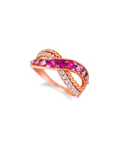 Le Vian 14k R/g Ring 0.98 Rp, Ws |e,e| In Gold