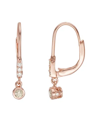 Le Vian 14k Rose Gold 0.25 Ct. Tw. Diamond Earrings