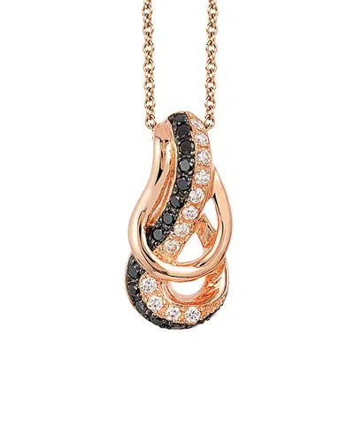 LE VIAN LE VIAN® 14K ROSE GOLD 0.27 CT. TW. DIAMOND PENDANT