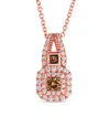 Le Vian 14k Rose Gold 0.35 Ct. Tw. Diamond Pendant Necklace
