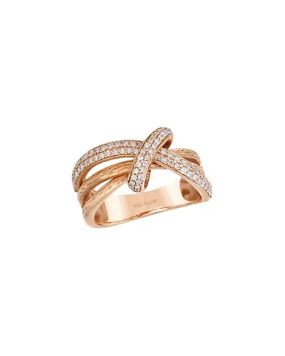 Le Vian 14k Rose Gold 0.37 Ct. Tw. Diamond Ring