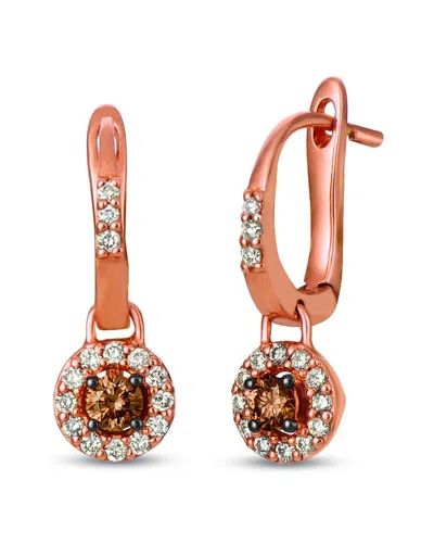 Le Vian 14k Rose Gold 0.50 Ct. Tw. Diamond Dangle Earrings
