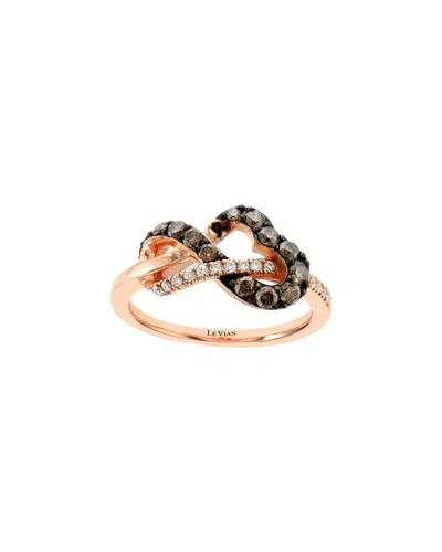 LE VIAN LE VIAN® 14K ROSE GOLD 0.50 CT. TW. DIAMOND RING