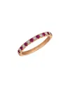 Le Vian ® 14k Rose Gold 0.52 Ct. Tw. Diamond & Ruby Ring