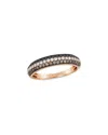 Le Vian ® 14k Rose Gold 0.54 Ct. Tw. Diamond Chocolate Layer Cake Ring
