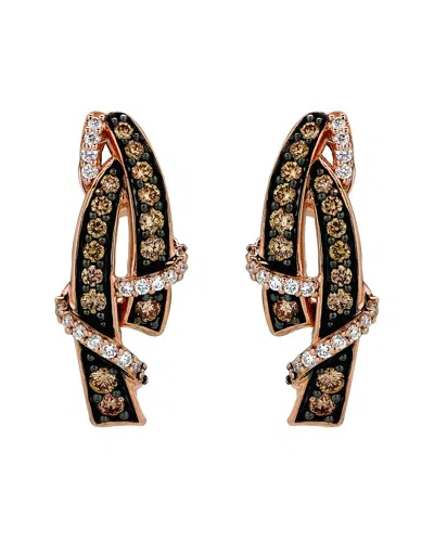 Le Vian ® 14k Rose Gold 0.56 Ct. Tw. Diamond Earrings In Multi
