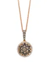 Le Vian ® 14k Rose Gold 0.60 Ct. Tw. Diamond Pendant