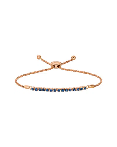 Le Vian 14k Rose Gold 0.60 Ct. Tw. Sapphire Bolo Bracelet