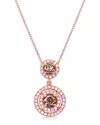 Le Vian ® 14k Rose Gold 0.75 Ct. Tw. Diamond Pendant