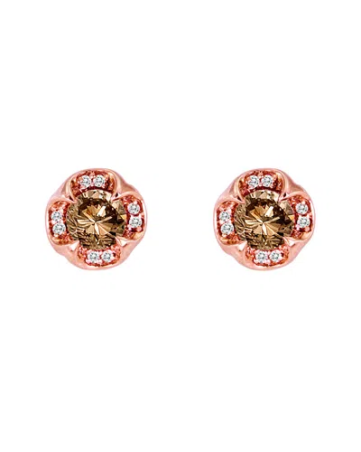 Le Vian 14k Rose Gold 0.80 Ct. Tw. Diamond Earrings