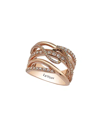 Le Vian 14k Rose Gold 0.82 Ct. Tw. Diamond Ring