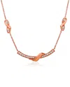 Le Vian 14k Rose Gold 0.84 Ct. Tw. Diamond Necklace