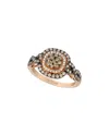 Le Vian 14k Rose Gold 0.90 Ct. Tw. Diamond Ring In Gold