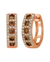Le Vian 14k Rose Gold 1.05 Ct. Tw. Diamond Earrings
