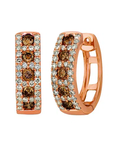 Le Vian 14k Rose Gold 1.05 Ct. Tw. Diamond Earrings