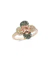 Le Vian ® 14k Rose Gold 1.08 Ct. Tw. Diamond & Morganite Ring