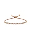 Le Vian 14k Rose Gold 1.11 Ct. Tw. Diamond & Opal Bolo Bracelet