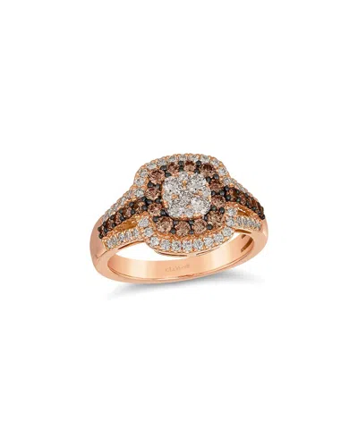 Le Vian ® 14k Rose Gold 1.13 Ct. Tw. Diamond Cluster Ring