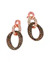 Le Vian 14k Rose Gold 1.13 Ct. Tw. Diamond Earrings
