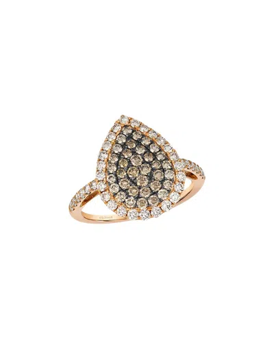 Le Vian 14k Rose Gold 1.14 Ct. Tw. Diamond Ring